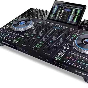 Auténtico Denon DJ PRIME 4 4-Deck Standalone Smart Audio Console Mixer Listo para enviar - Product Image 1