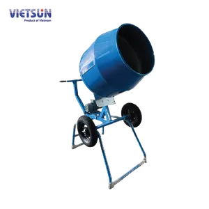 VIETSUN High Quality Light Cement Mixer for Exporting, Gas Powered Cement Mixer Machine 150L 175 betonniere