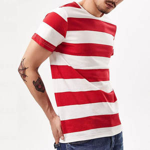Camiseta de hombre de diseño único de la mejor calidad Camiseta de manga corta de color personalizado para hombre Camiseta de producto de moda superior - Product Image 4