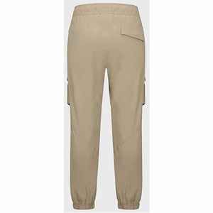 2025 <b>Summer</b> Men Solid Color Pants <b>Trousers</b> Drawstring Elastic Waist Pocket Casual Men <b>Trouser</b> - Product Image 2