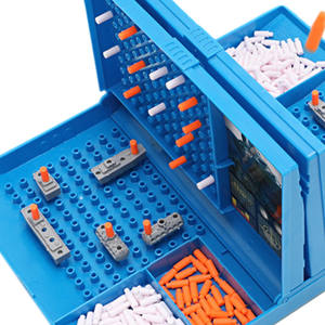 Jeu de société de stratégie pour 2 joueurs, bataille navale éducative en plastique pour les fêtes - Product Image 5