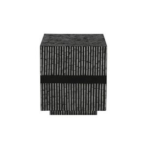 Mesa de centro cuadrada de lujo para el hogar, mueble con incrustaciones de perlas Madre, taburete de perlas - Product Image 2