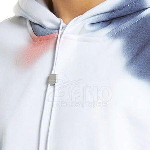 Sweat à capuche personnalisé pour hommes XS Tie Dye Design Your Own Print Pattern Autumn Fleece Fabric prix de gros - Product Image 5