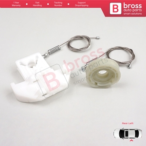 Kit de réparation de lève-vitre BWR288, porte arrière gauche pour Focus MK1 4/5 portes, berline, station-wagon, 1143005 - Product Image 6