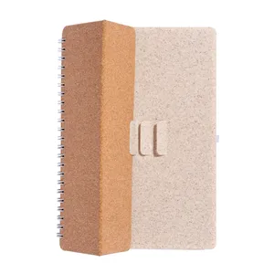 Quaderno in Sughero Personalizzato con Supporto per Cellulare per Gadget Promozionali - Product Image 6
