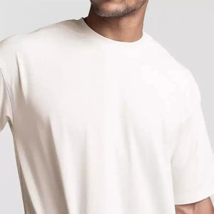 T-shirts surdimensionnés de lavage de haute qualité T-Shirt surdimensionné pour hommes T-shirt Vintage été 100% coton vêtements pour hommes - Product Image 3