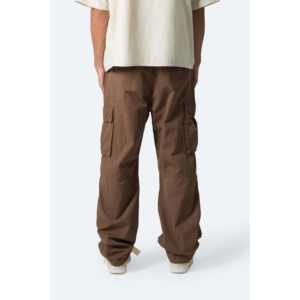 Pantalones Cargo Vintage Ultra Holgados 100% Algodón con Cierre de Cremallera y Cordones Ajustables - Product Image 5