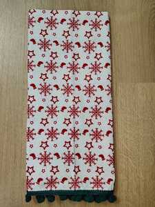 Serviette de cuisine jetable en coton écologique avec motif abstrait imprimé pour un usage domestique - Product Image 2