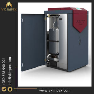 Poêle à granulés au design moderne de 27kW, autoportant de haute qualité avec une consommation de 1.67 à 5.9 kg/h, pour les villas - Product Image 3