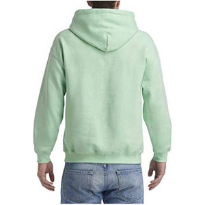 Sudadera con capucha de lana pesada al por mayor algodón básico para hombre mezcla de algodón Sudadera con capucha personalizada Jersey barato ropa informal Sudadera con capucha de lana - Product Image 3