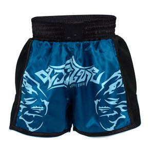 Pantalones cortos de Muay Thai personalizados de poliéster 100% de alta calidad, pantalones cortos MMA para jóvenes para boxeo, servicios OEM disponibles - Product Image 1
