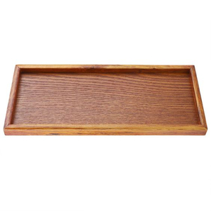 Plateau de service en bois vendu Plateau en bois de haute qualité Cafe Resorts Décor de table Plateau de service par Indian Metal World - Product Image 6