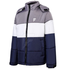 Chaqueta Acolchada Personalizable Ecológica para Hombre, Estilo Urbano 2025, Fabricante Profesional, Abrigo de Invierno con Capucha y Logotipo Frontal - Product Image 2