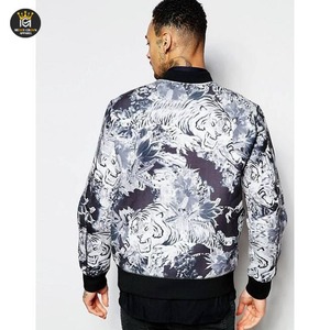 Nueva llegada Chaqueta de bombardero para hombre Estilo de calle con dos bolsillos de manga lateral Chaqueta de invierno de la mejor calidad - Product Image 5