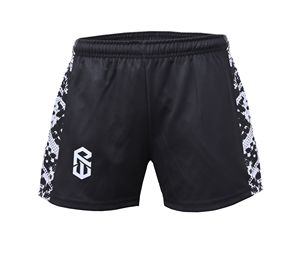 Short de football australien unisexe imprimé sur mesure solide et respirant écologique quantité minimale de commande bas décontracté adulte enfant tailles hommes - Product Image 1