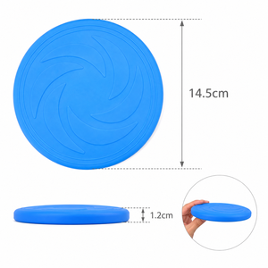 Yommy Fashion Disco Volante in Gomma TPR da 14,5 CM Facile da Pulire per Cani - Giocattolo Interattivo per Addestramento e Movimento - Product Image 3