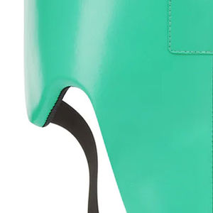 2024 Offre Spéciale taille réglable garde de poitrine de boxe Logo personnalisé garde de poitrine en cuir fabriqué au Pakistan avec Logo personnalisé - Product Image 4