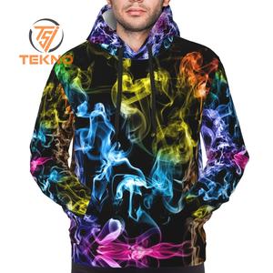 Sweat à capuche épais en éponge française 420gsm personnalisé Fabricants de sweat à capuche sublimé direct pour l'hiver haute qualité sublimé solide - Product Image 1