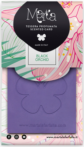 Profumatore da appendere ''MARTA CARD'' Orchidea Nera - Product Image 1