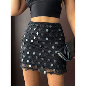 Minifalda de lentejuelas para mujer - Product Image 4