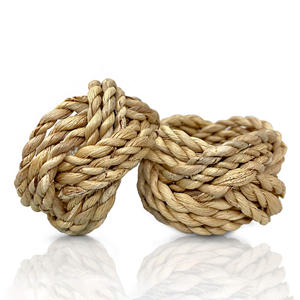Seagrass <b>cloth</b> napkin holder rings <b>table</b> styling wholesale natural sea grass ring for napkins - Product Image 1