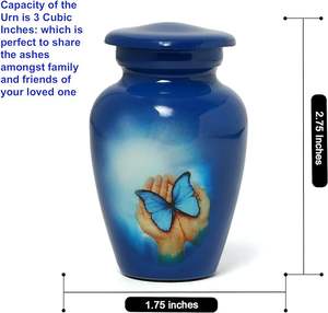Top Selling on 100% Aluminum Material Keepsake Memorial <b>Ashes</b> <b>Urn</b> at Best Competitive Price - Product Image 3
