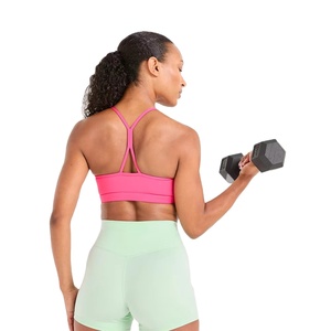 Sujetador Deportivo Rosa de Alta Calidad para Mujer, Sujetador Deportivo Sin Costuras para Yoga, Gimnasio, Entrenamiento, Ropa Deportiva Transpirable y Cómoda - Product Image 2