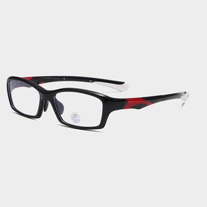 Anti Eyestrain <span class=keywords><strong>Eyeglass</strong></span> <span class=keywords><strong>Square</strong></span> Clear Lens Eyeglasses Sport <span class=keywords><strong>Frame</strong></span> para hombres - Product Image 4