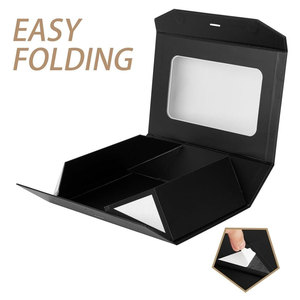 Caja de regalo transparente con ventana Muestra tu perfume con estilo con cierre magnético Caja de perfume Papel al por mayor - Product Image 5