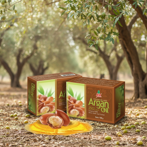 Piel brillante, ahorro a granel: barra de jabón transparente de aceite de argán - Product Image 1