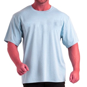 Camiseta Deportiva Personalizada de Color Liso, Corte Regular, 100% Algodón Ecológico, Transpirable, para Entrenamiento, Fitness, Atlética, Larga y Corta - Product Image 4
