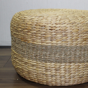 Tabourets en jacinthe d'eau naturelle Artex Dong Thap pour la décoration de la maison, salon et salle à manger - Product Image 3