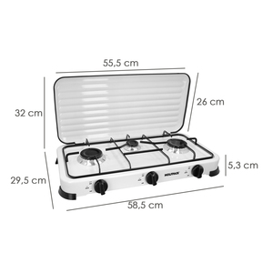 Cucina a Gas 3 Fuochi Potenza 5,4 Kw. - Product Image 2