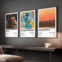 Affiches murales grand format de luxe 24 x 36, imprimées sur mesure, promotionnelles, offset, autocollantes et laminées pour la décoration intérieure