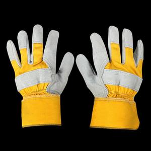 Guantes de Cuero Vacuno al por Mayor, Guantes de Seguridad Laboral con Colores Personalizados para Protección de Manos - Product Image 2