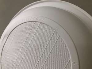 Assiettes à soupe rondes Plates en PP de haute qualité de 220mm lavables au micro-ondes ustensiles de cuisine ménagers réutilisables vaisselle HoReCa mono - Product Image 3