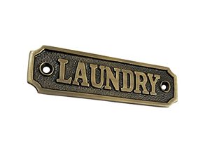 Hải lý Brass tàu <span class=keywords><strong>chandlery</strong></span> dấu mảng bám tường treo cho trang trí nội thất cho Gent của văn phòng khách sạn nhà vệ sinh hộp gỗ tường dấu hiệu - Product Image 6