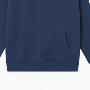 Sweat-shirt à capuche unisexe à col montant Vente en gros Sweat-shirt à fermeture éclair quart logo personnalisé Couleur Taille Options pour l'automne - Product Image 2