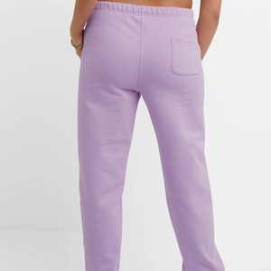 Pantalon de jogging pour femme en polyester/coton de haute qualité, avec logo personnalisé, décontracté, hiver, fermeture à cordon, devant plat, imprimé - Product Image 3