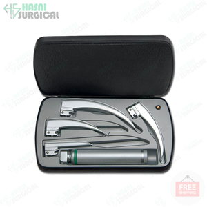 LARINGOSCOPIO SET FIBRA OPTICA FLEXIBLE FIBRA OPTICA LARINGOSCOPIO KIT MILLER MACINTOSH LARINGOSCOPIO KIT - Product Image 4