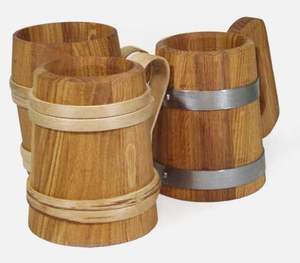 Falak Premium Qualité Design Moderne Tasse En Bois Tasses En Céramique pour Thé Café Vin et Bière Café Populaire Essentiel - Product Image 4