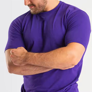 Camiseta de manga corta para entrenamiento de secado rápido para hombre, camisetas para correr de rendimiento atlético activo que absorbe la humedad, camisetas clásicas frescas - Product Image 3