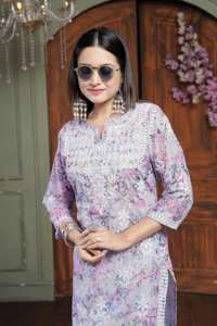 Pantalon Kurti en coton épais pour fille Causal et bureau Readymade Kurti Accessible à un prix raisonnable - Product Image 6