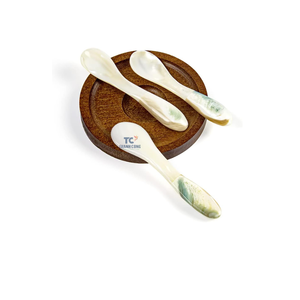 Cuillères à caviar en nacre de haute qualité Cuillère à coquille en nacre pour la dégustation de caviar - Product Image 5