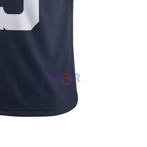 Venta caliente Logotipo personalizado Impresión Camiseta de fútbol americano Transpirable Secado rápido Nueva llegada Precio bajo Camiseta de fútbol americano - Product Image 4