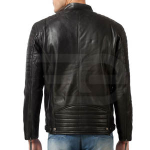 Chaqueta de Cuero para Hombre, Estilo Moderno, Ropa de Calle, Prenda Exterior de Invierno, Ropa de Cuero Resistente, Estilo Urbano - Product Image 2