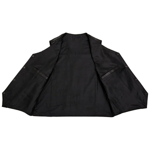 Bonne qualité 100% cuir fait mode gilet prix raisonnable hommes vêtements gilet en cuir - Product Image 3