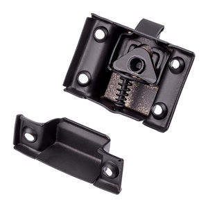 Loquet de porte d'armoire en Bronze frotté à l'huile, loquet tournant ovale Antique - Product Image 3