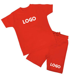 Conjuntos de ropa para bebés de verano 2022, pantalones cortos de algodón de Color sólido y camiseta de estilo informal para niñas de 9 años - Product Image 6