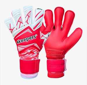 Gants de gardien de but en cuir coupe personnalisée poignée en latex de football en gros poignée en cuir et latex confortable pour les sports de plein air - Product Image 4